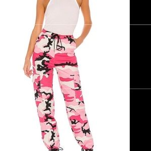 Superdown pink camo NWT